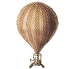 una mongolfiera...